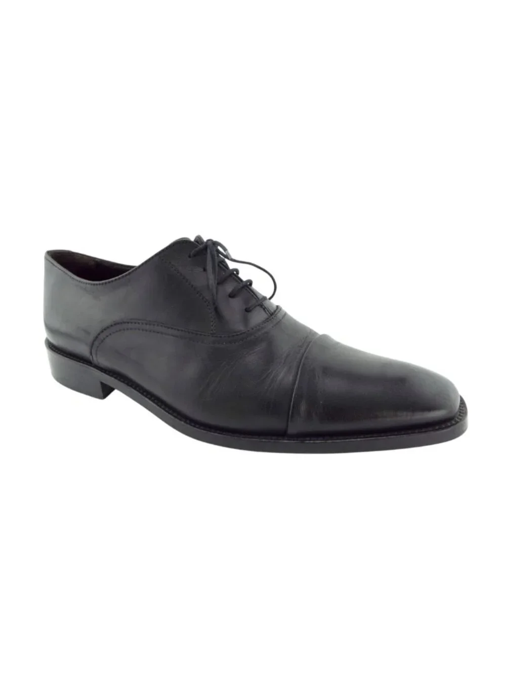 TO BOOT NEW YORK Black Leather Cap Toe Oxfords Lace-up Shoes 11